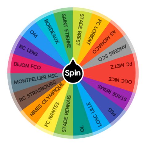 ligue 1 teams spin the wheel